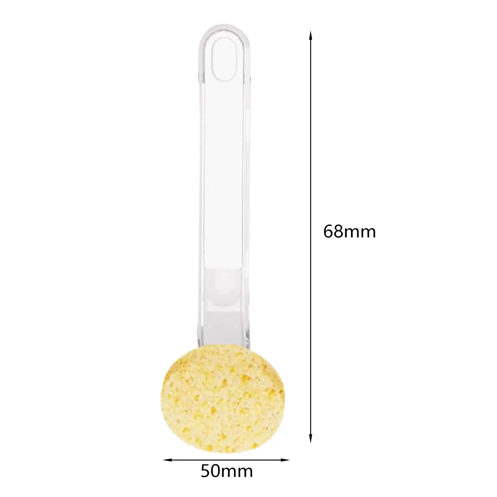 Bathroom Kitchen Cleaning Brush Long Handle Scrubber for Dishes Pans Pots Sinks with 3 Easy Hang Brush Heads