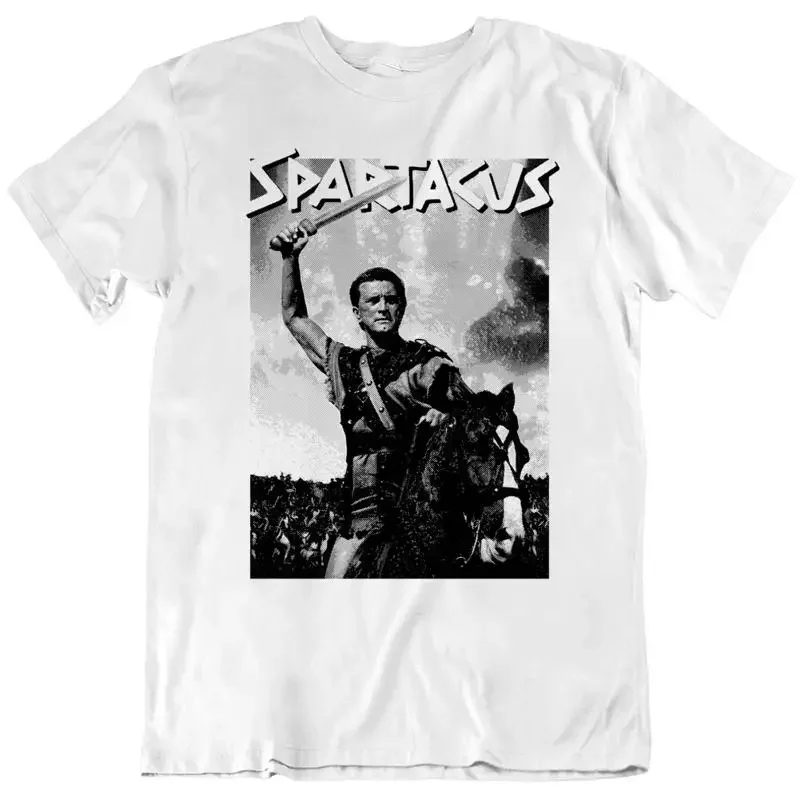 

Spartacus Kirk Douglas Vintage Movie Fan T Shirt