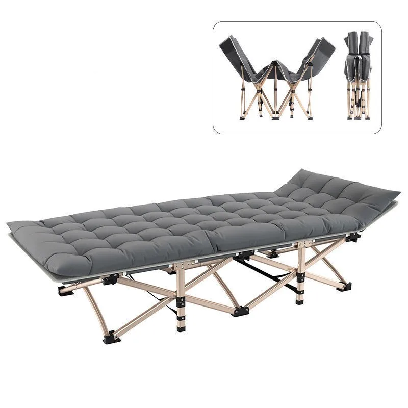 Espreguiçadeira de jardim dobrável multifunções, cadeiras, camas de viagem para adultos e crianças, mobília do quarto ao ar livre