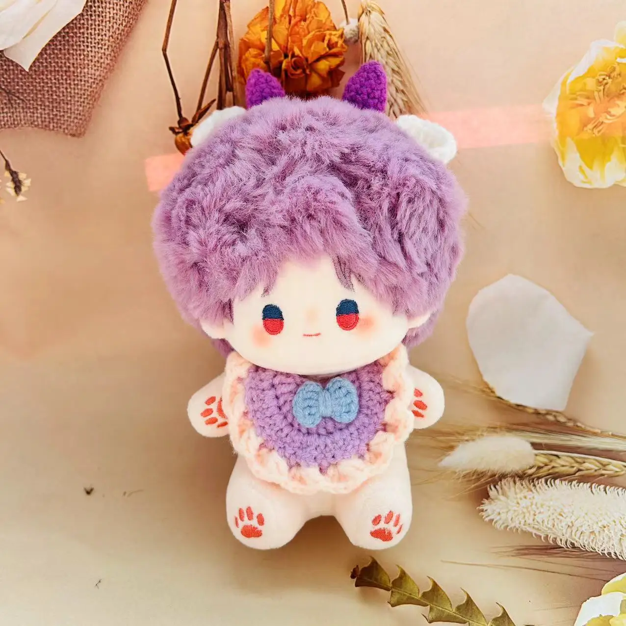 

Game Love and Deepspace Rafayel Cute Bun Series 15cm Cosplay Anime Cotton Stuffed Doll Body Soft Plushies Toy Figures Fans Gift