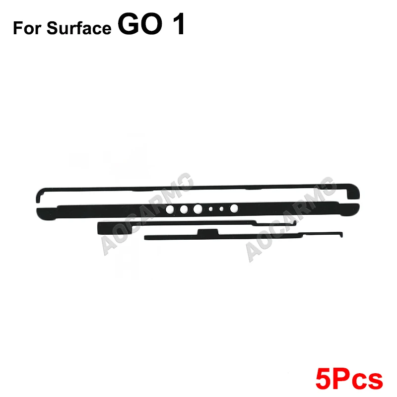 Aocarmo 5Pcs/Lot For Microsoft Surface GO 1 2 GO1 GO2 Display Adhesive Frame Glue LCD Front Sticker Tape