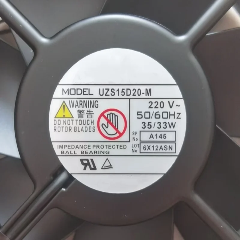 New Original Cooling Fan  1660-032 S15D10-MK-82 AC100V 33/30W  UZS15D20-M 200V 35/33W  UP12D23 230V 16/15W  P12D12-G3 115V