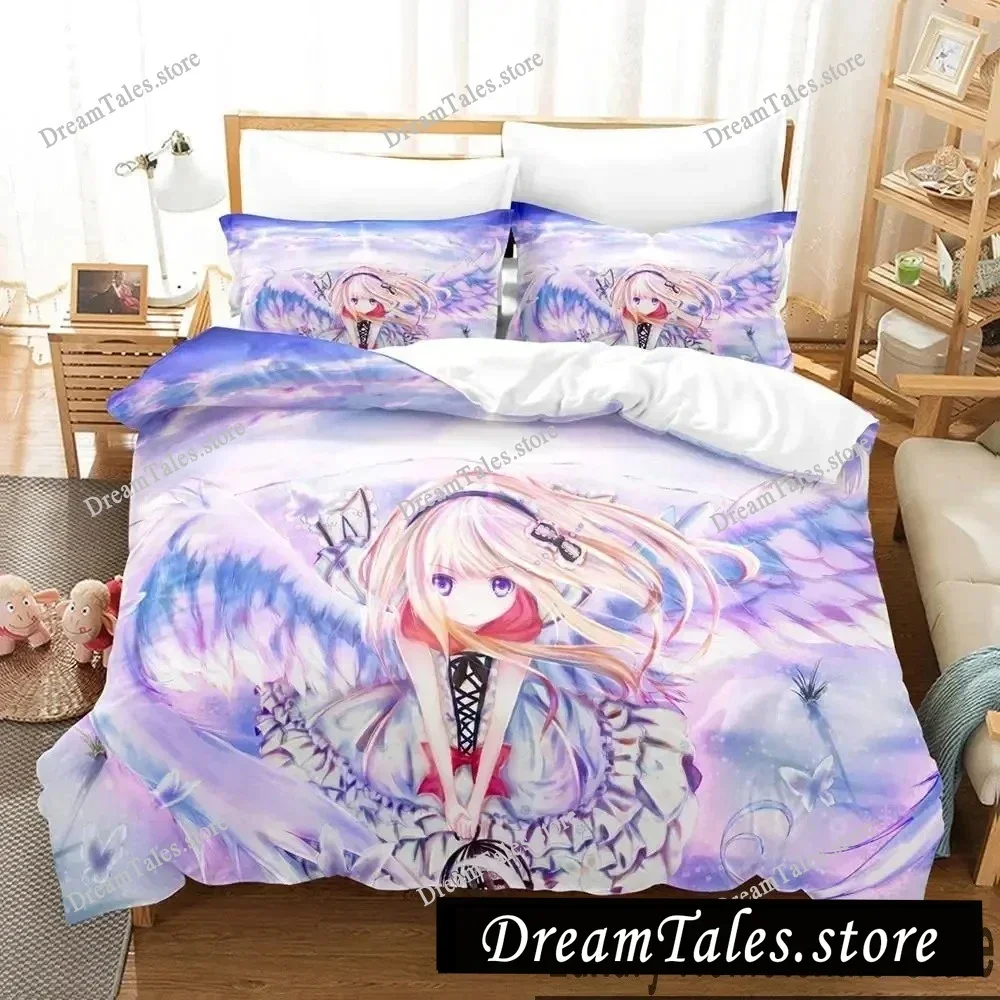 3D Print Guardian Angel Bedding Set Boys Girls Twin Queen King Size Duvet Cover Pillowcase Bed Boys Adult Home Textileextile