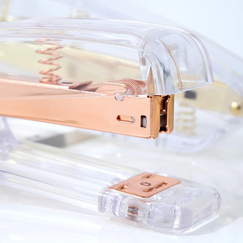 Acryl Transparante Nietmachine Kantoorbenodigdheden Opslagdocument Bindmachine