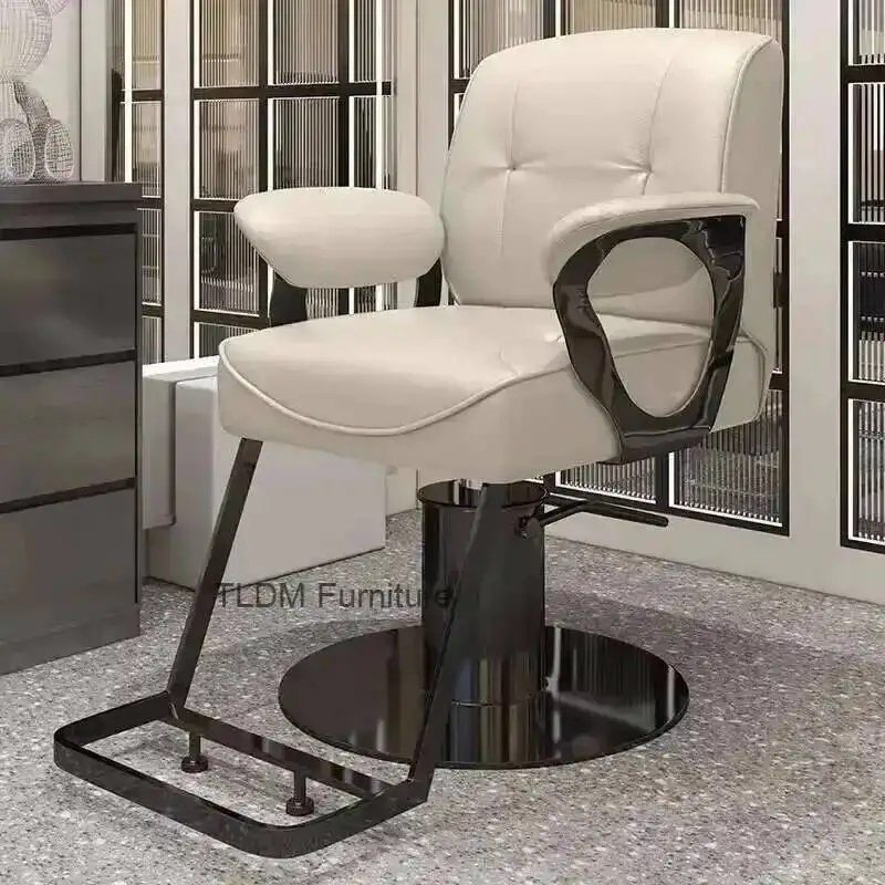 كرسي مريح للصالون مريح وأثاث تجميل أنيق وكراسي حلاقة عصرية وصالون باربيريا بسيط سيلون شمالي
