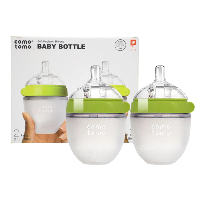 Baby feeding Bottle baby milk silicone bottle Silicone bottle children mamadeira nipple baby bottle