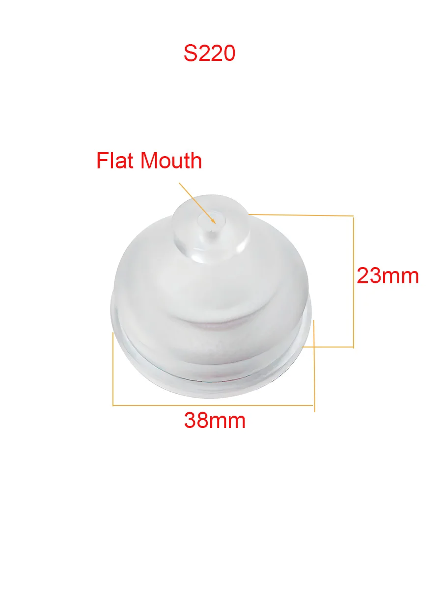 Western EDM Water Cap 38*23mm D4 D6 Rubber V Flat Mouth Wire Cut Spare Parts