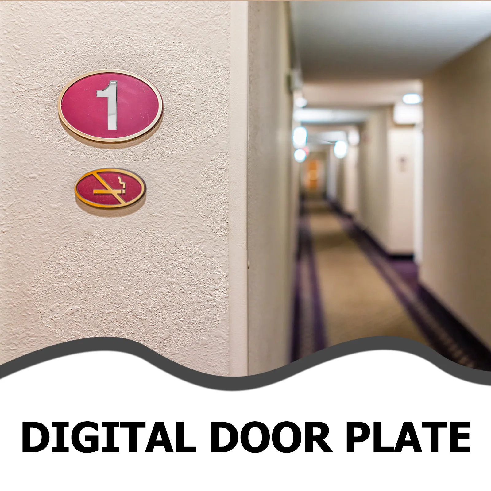 3 Inch 3D Door Number Self Adhesive Modern Silver Mailbox Number Sticker Weatherproof House Address Sign for Outdoor Entry Doors