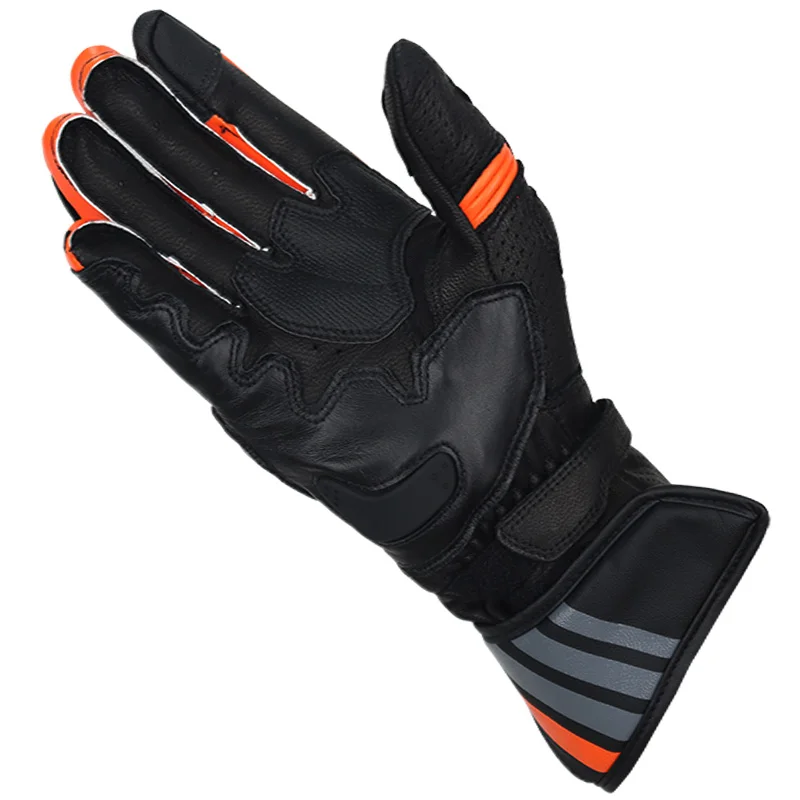 Two-X Gp Plus R v2 Motorcycle Race Leather Long Motorbike Racing Sports Gloves Touchscreen Motorrad Wear-Resistant Glove view 2