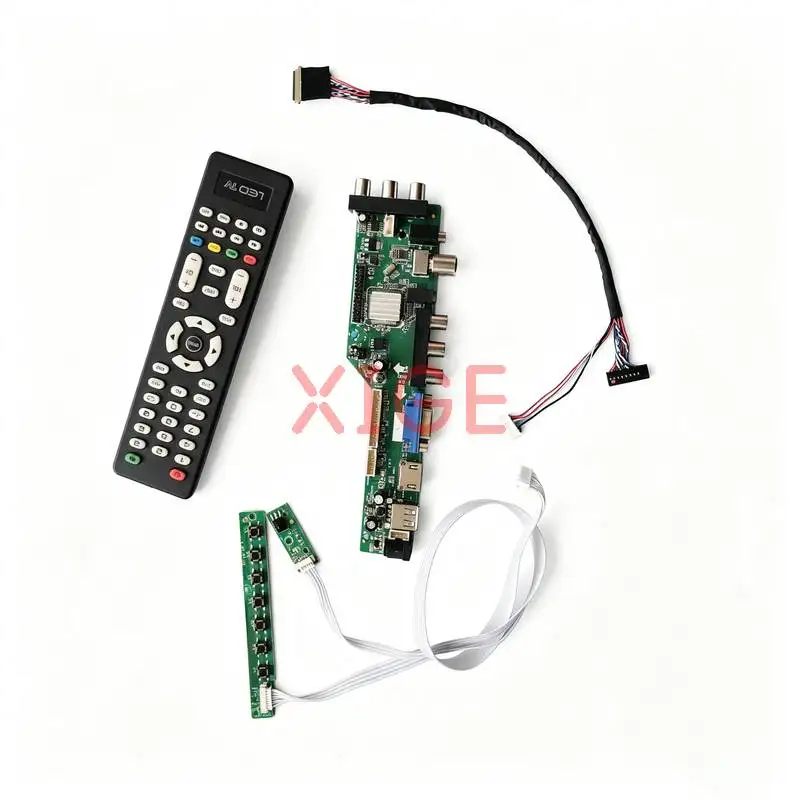 

For LTN101NT05 LTN101NT08 LTN101NT07 LTN101NT06 Drive Board Kit 1024x600 Laptop Screen 1024*600 HDMI/VGA/AV/USB/DVB 40-Pin LVDS