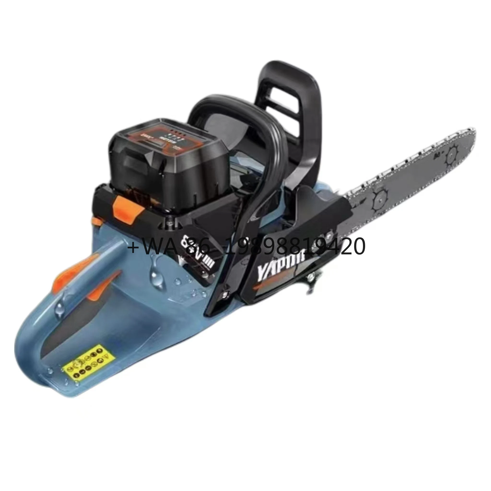 

Коммерческая литиевая аккумуляторная садовая бензопила 84 В, пила для резки древесины, обрезки деревьев, бензопила с аккумулятором промышленного класса