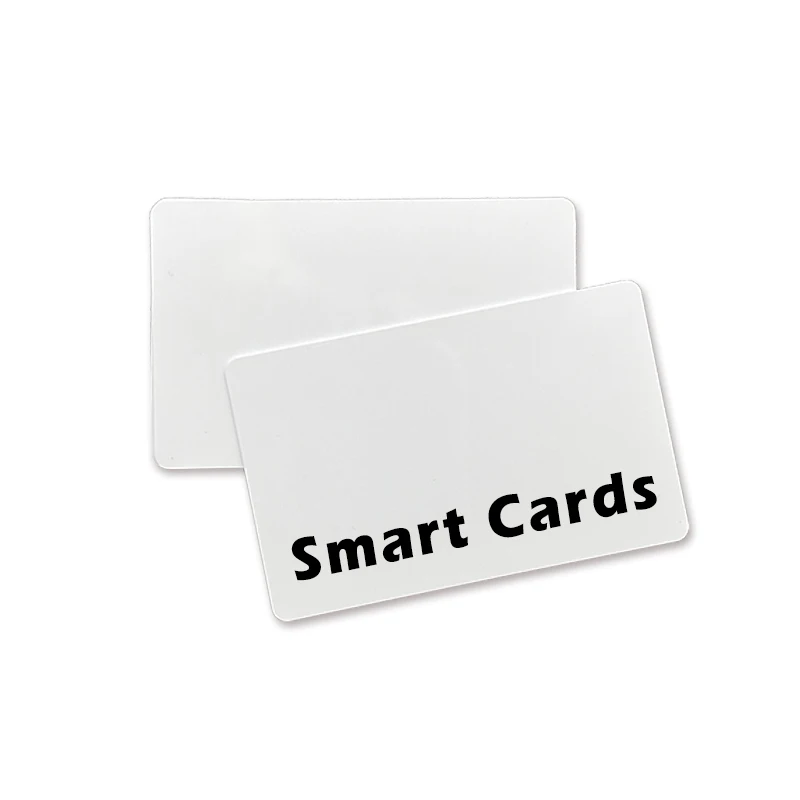 100 pezzi molto carte d'identità in PVC vuoto Nfc stampabili a getto d'inchiostro Ntag213/Ntag215/Ntag216 biglietto da visita Rfid Nfc in PVC bianco riscrivibile personalizzato