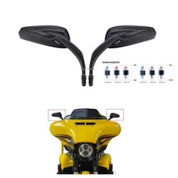 Motorcycle Rear View Mirrors For Harley Davidson Softail Sportster Chopper Bobber Suzuki Yamaha Honda KAWASAKI
