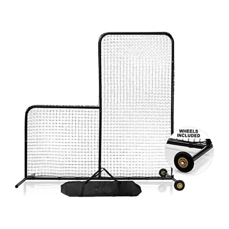 Baseball Softball L Screen Pitching Net Outdoor Backyard Training Baseball batting net