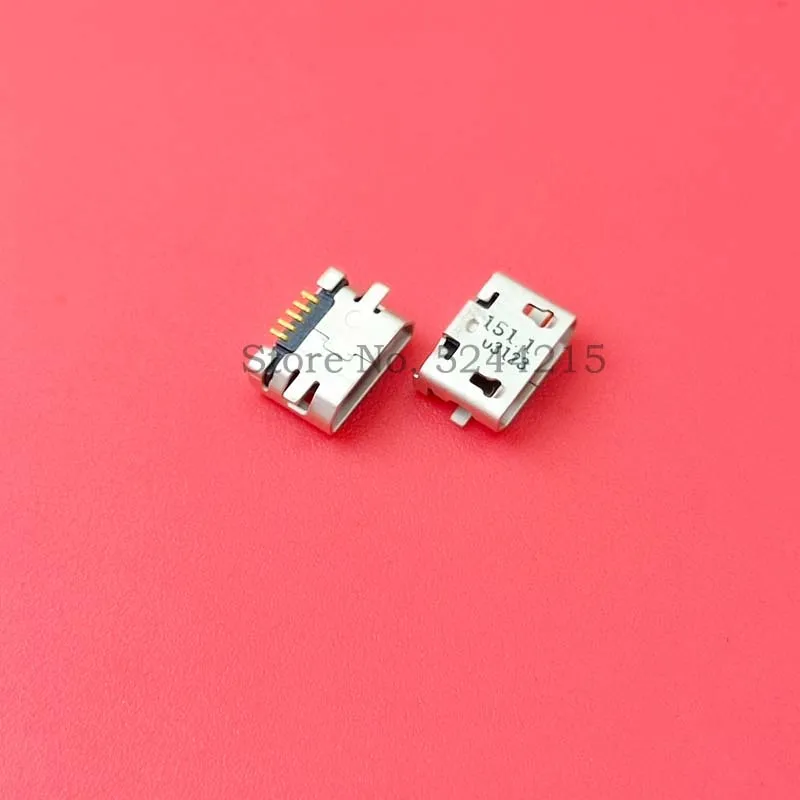 100/200PCS Micro USB Jack Dock Socket Charging Port Connector for Nokia 105 207 208 220 Dual SIM 230 Asha 500 503 Lumia 710 808