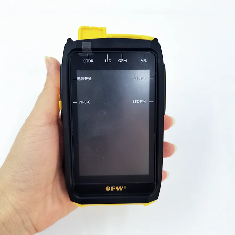 

Mini OTDR FWT-100 OPM VFL OLS Fiber Optic Tester Optical Fiber Reflectometer OTDR FWT100 1550nm 20dB