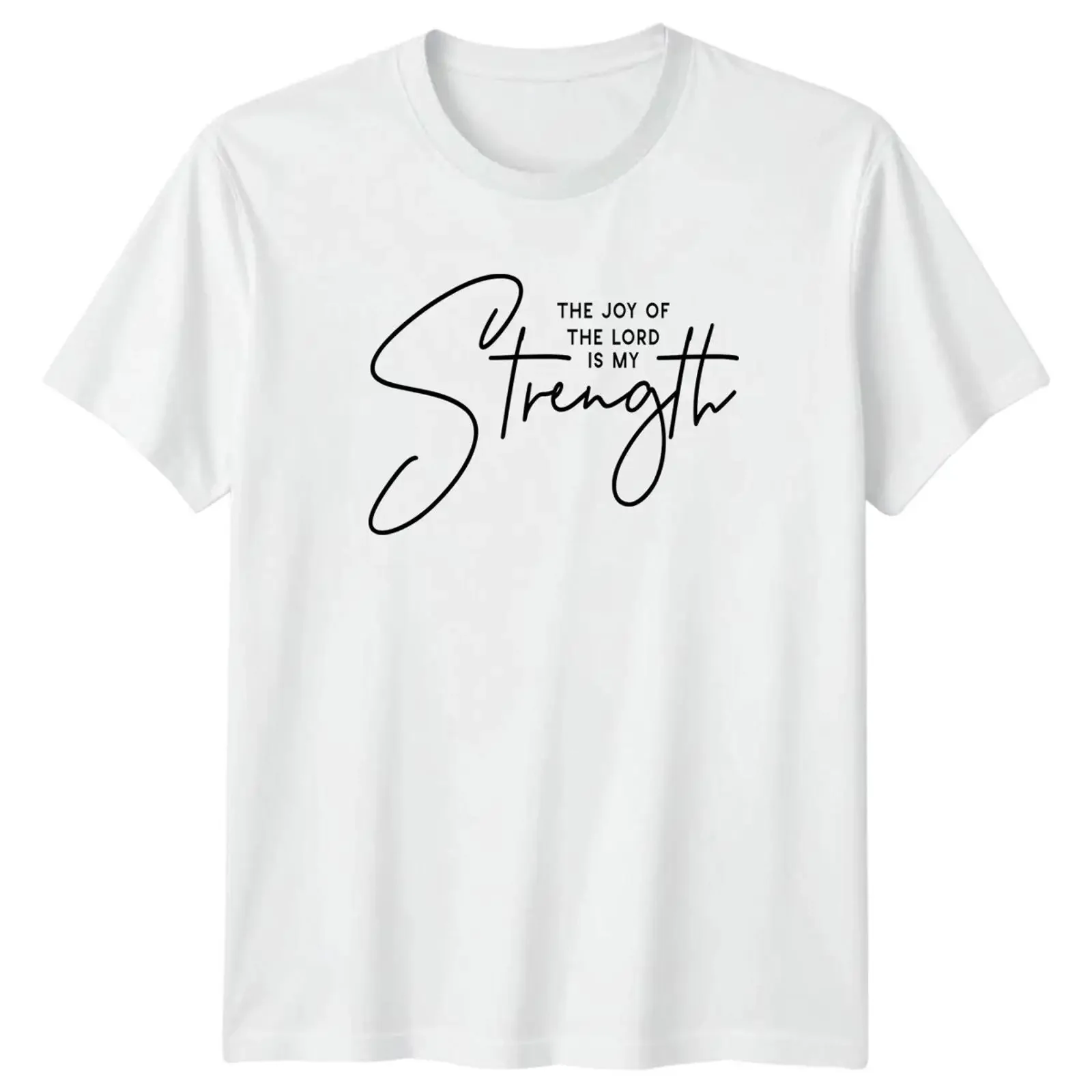 Die Freude des Herrn T Shirt Bibelvers christlich Geburtstag Geschenk für Sie und Ihn vintage Washed streetwear Soft