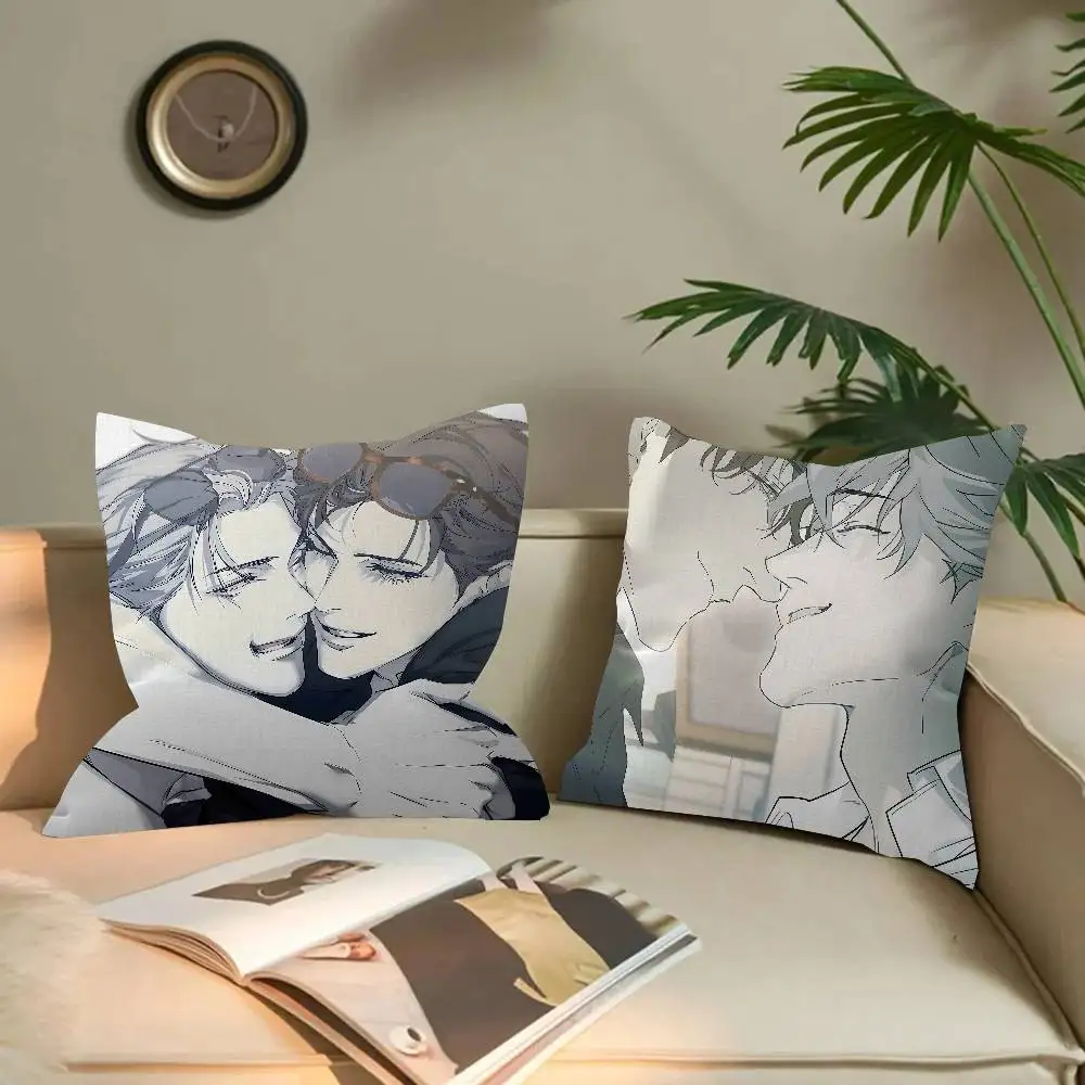 Nerd Project Bl Anime Cushion Cover Pillow Cover Decor Pillowcase Printed Cushion Case for Couch