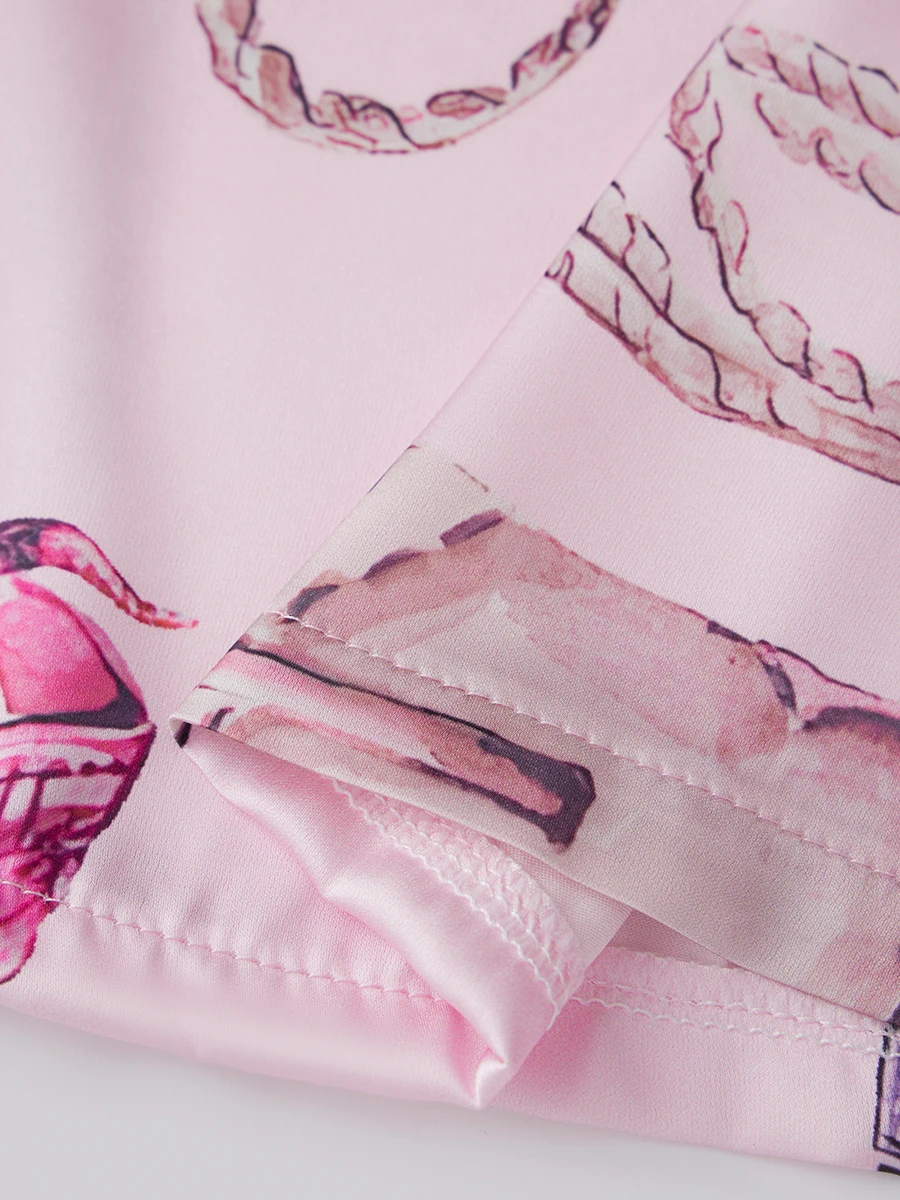 Women s Summer Loungewear Set Boot Cactus Print Short Sleeve Lapel Tops with Elastic Waist Shorts Sleepwear