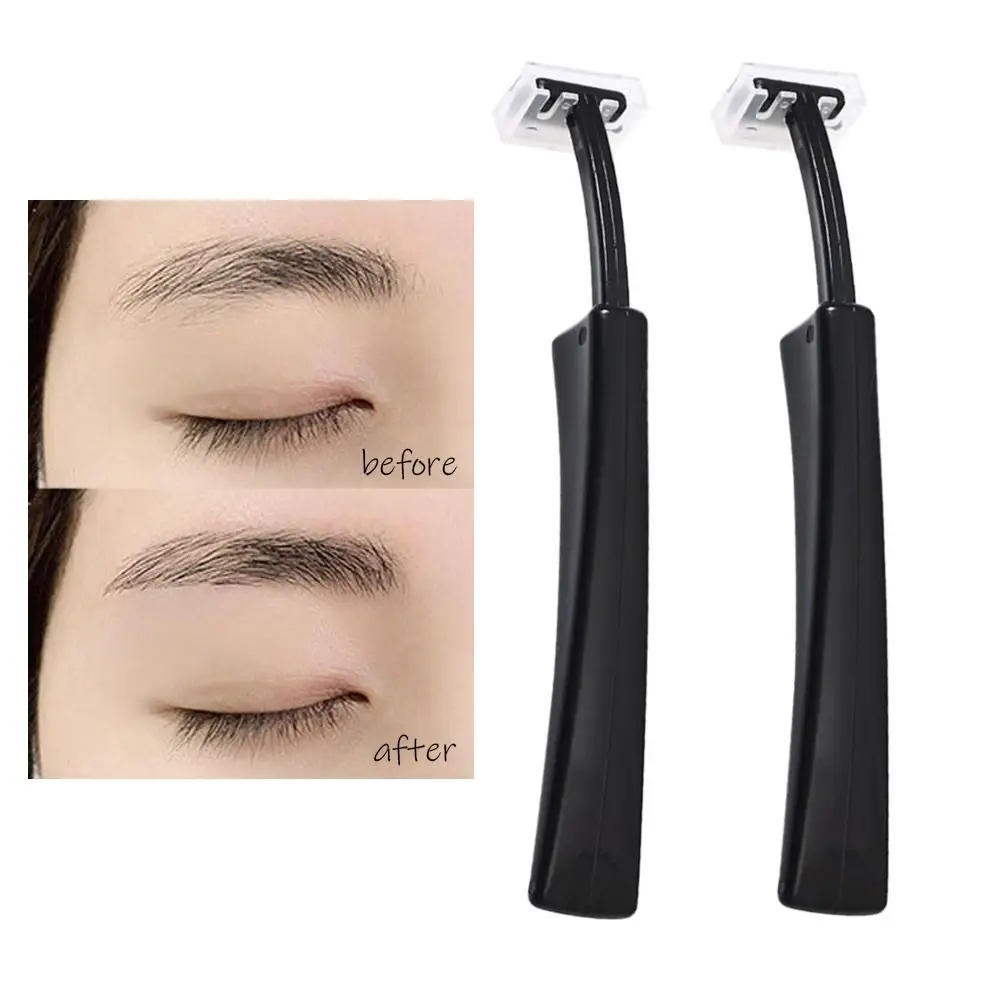 새로운 편리한 눈썹 면도기 헤어 트리머 페이셜 립 헤어 트리머 Protable 리무버 블레이드 셰이퍼 면도기 페이스 메이크업 뷰티 도구