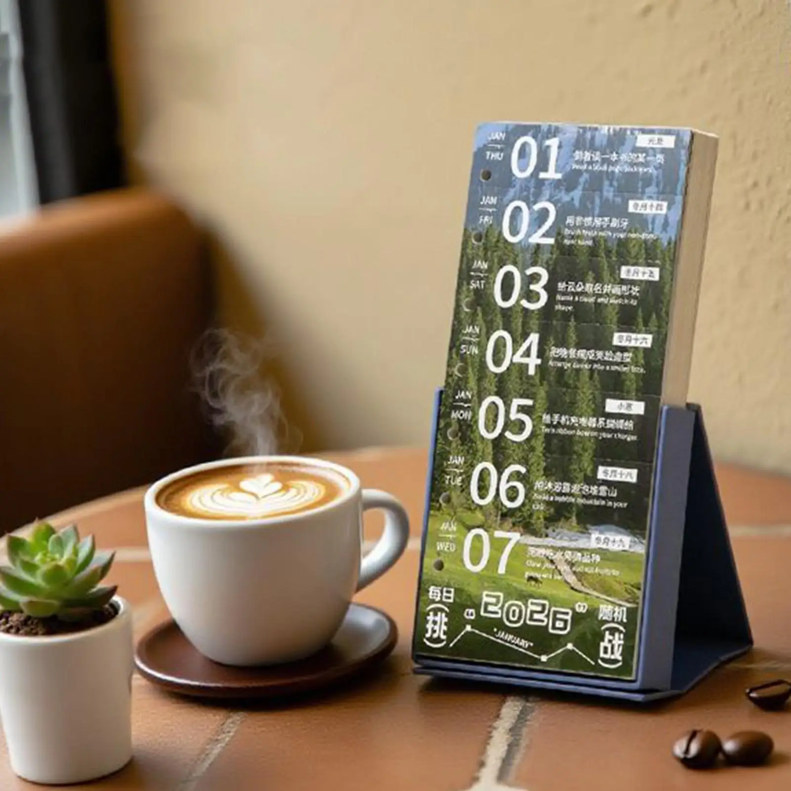 

Tear Off Calendar 2026 Positive Words Planner Weekly Challenge Theme Tear Off Desk Calendar For Home Workplace Dorm Apartment