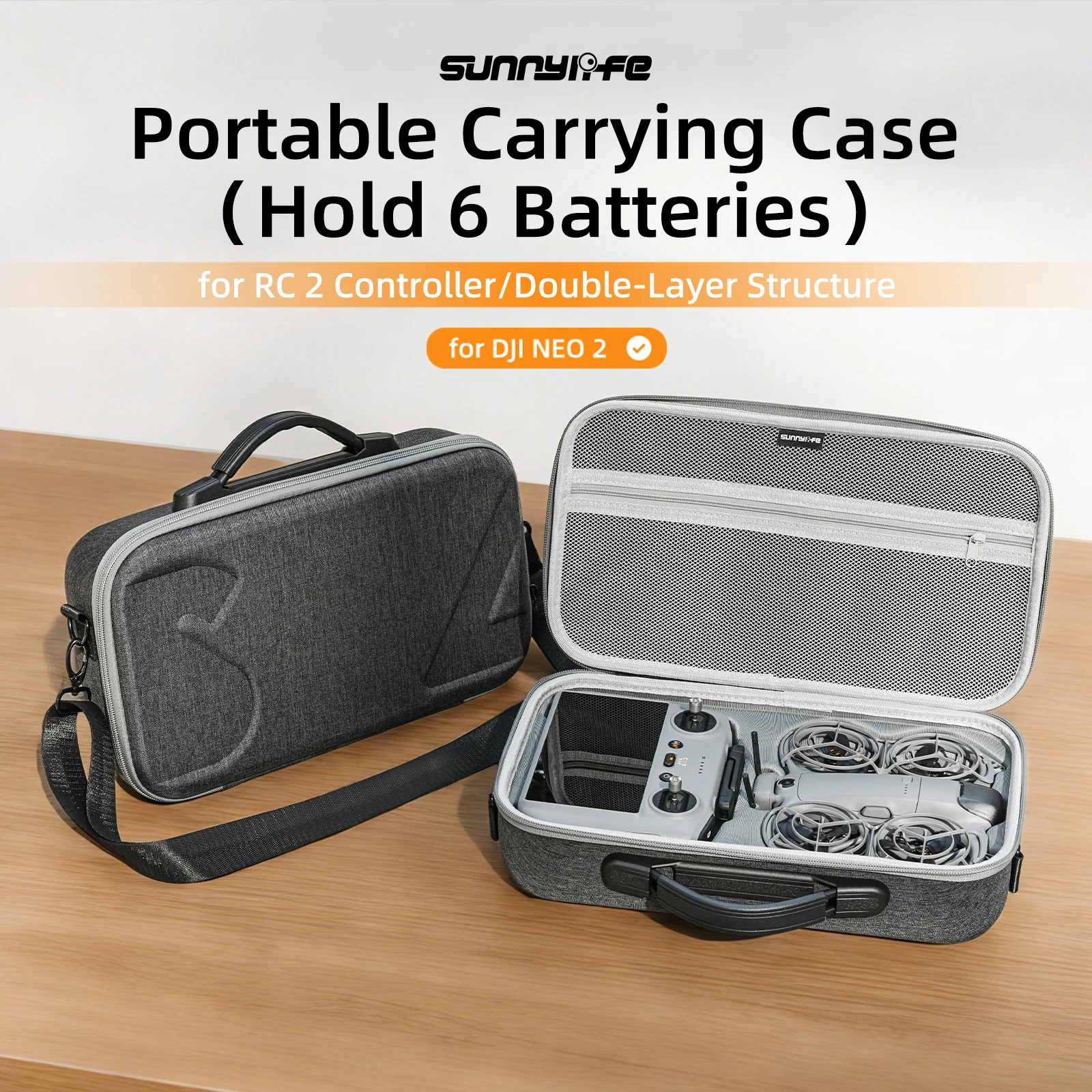 Drone Battery Bag - Custodia Protettiva Antiurto per Drone DJI