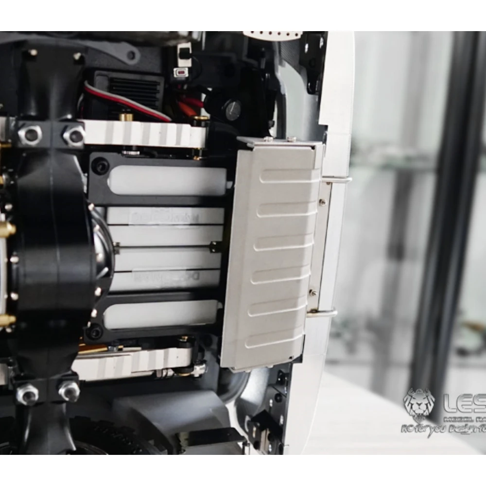 TGS 車シェルあごサーボ保護カバーアップグレード 1/14 タミヤ RC MNA リモートコントロールおもちゃトレーラートラクター部品