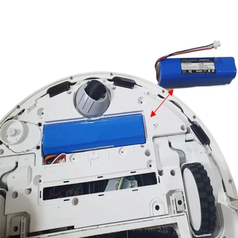 New 14.4V 5200mAh 6500mAh 7800mAh Lithium Batteries for Yunmi 1C Robot Vacuum Cleaners in The VXVC07-JG VXVXC11/12/13/14 Series