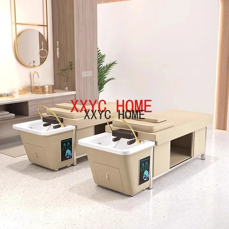 

Shampoo Wash Massage Steel Water Circulation Therapy Lettino Equipment MQ50SC