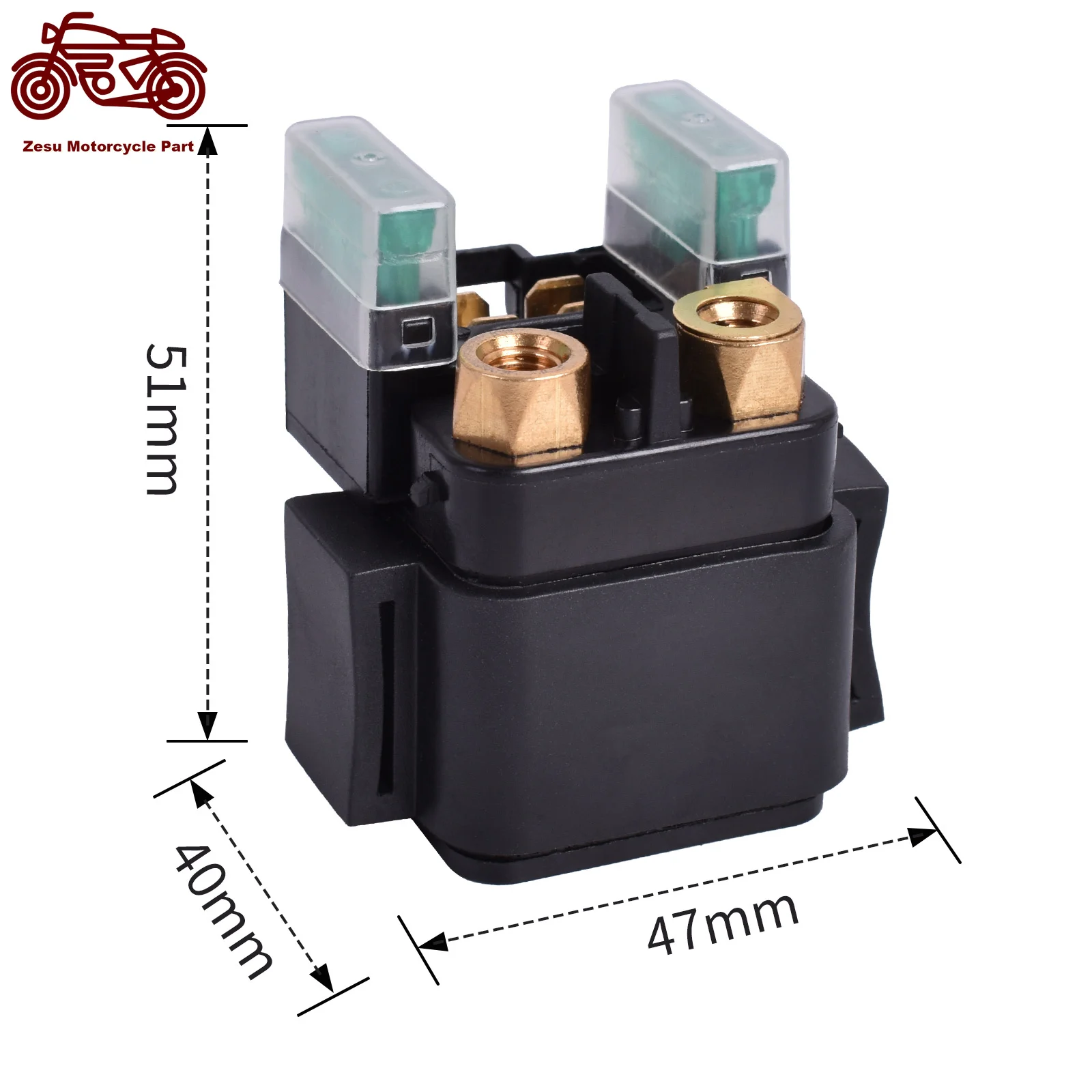 For KT/M 505 SX-F XCF 520 EXC 530 EXC EXC-R 625 690 SMC 640 DU/KE II 640 LC4 Motorcycle Engine Electrical Solenoid Starter Relay view 2
