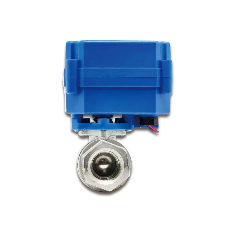 

Proportional flow control smart ball electric control valve