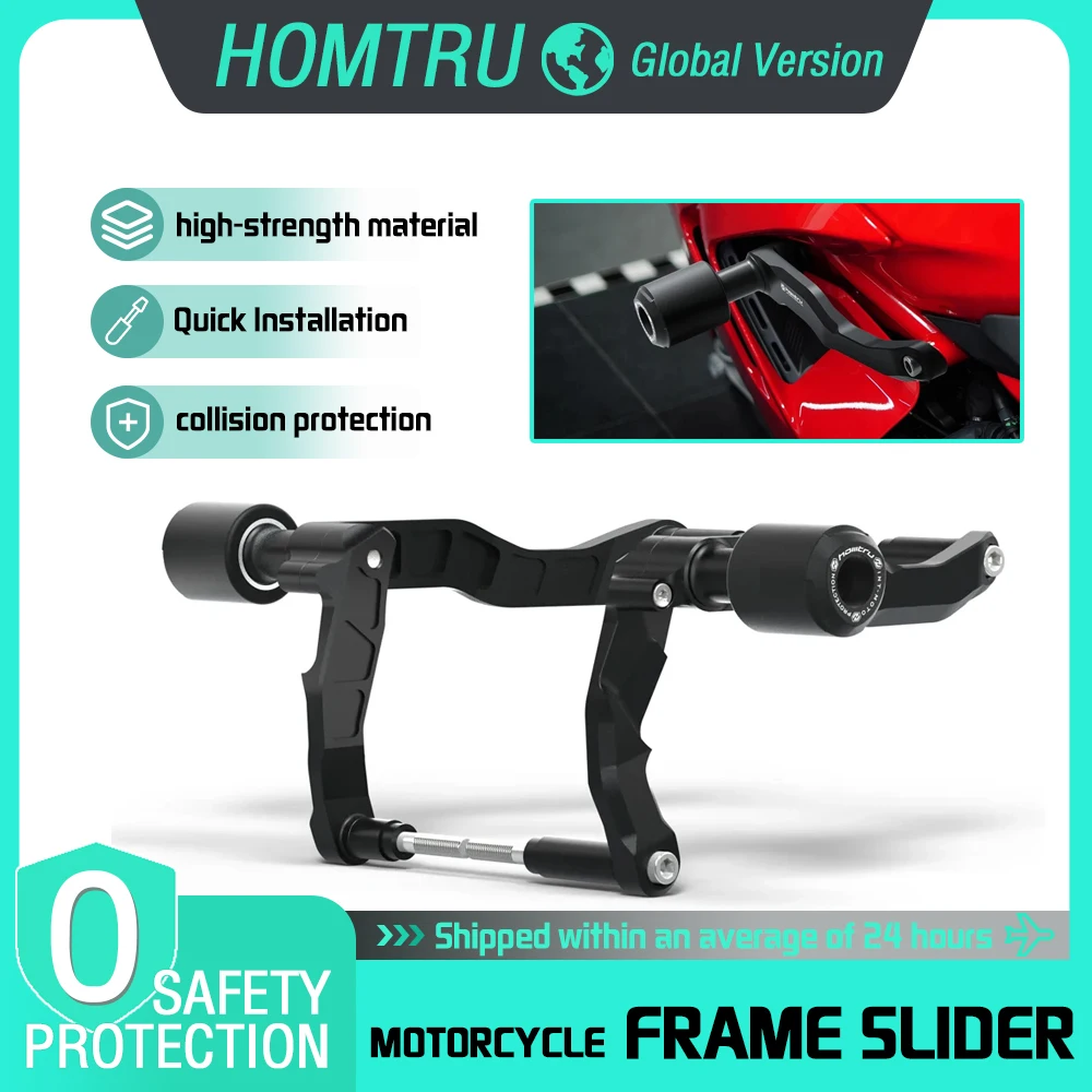 

Для мотоциклов Ducati SuperSport 950 950S 2021-2025: модифицированные слайдеры для рамы, высокопрочные защитные аксессуары