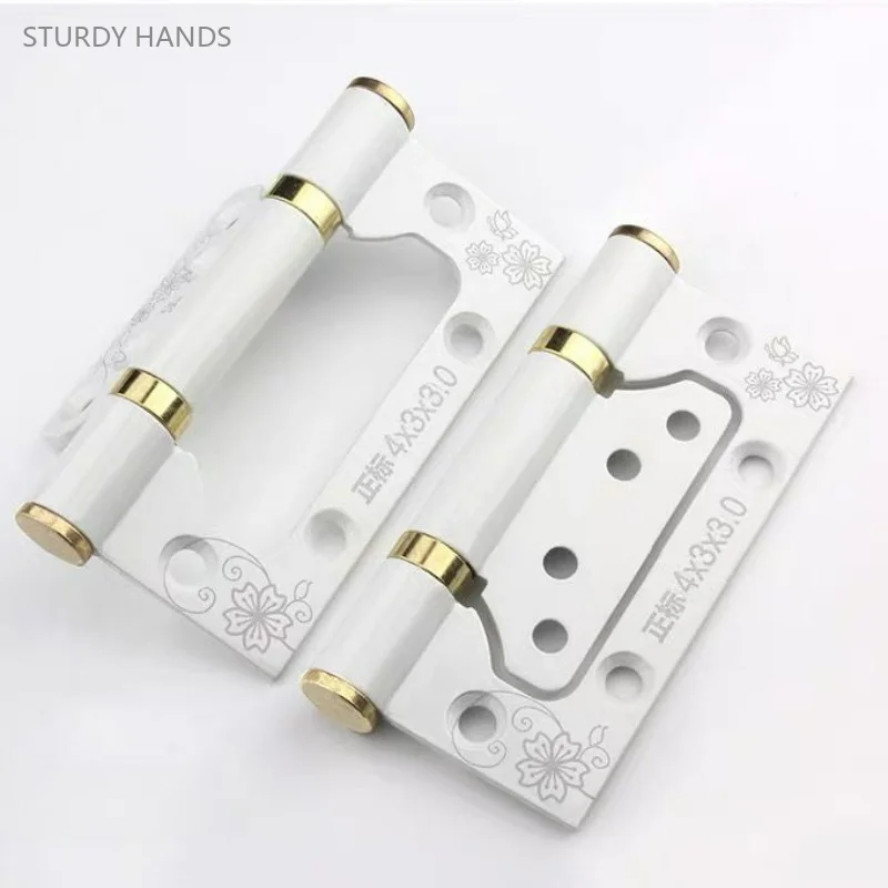 

3PCS4 inch 5-inch thickened stainless steel universal door hinge hardware accessories furniture hardware