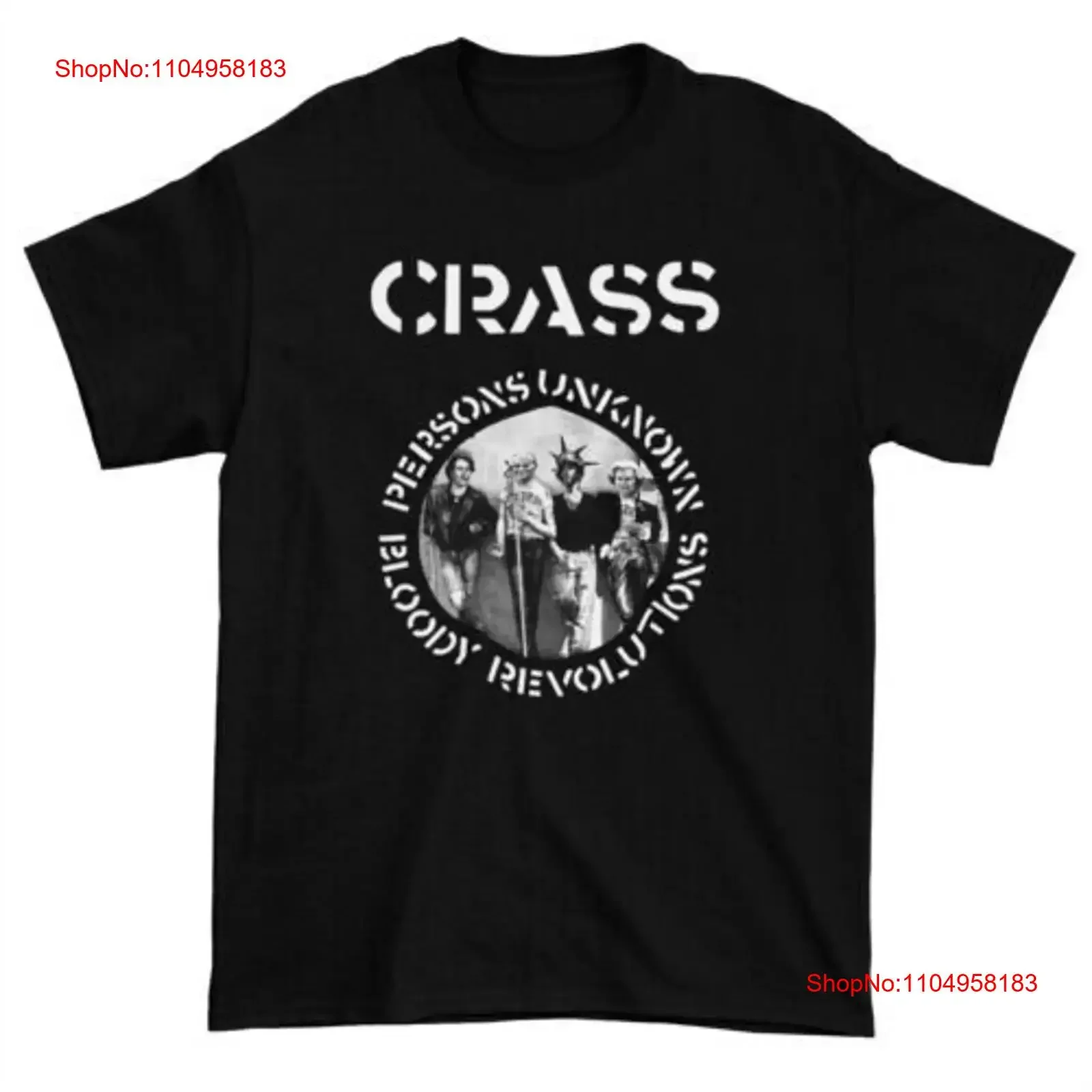 

Мужская футболка Crass Bloody Revolutions Hardcore Punk Anarchist HH04122, винтажная стираная, удобная, универсальная, повседневная