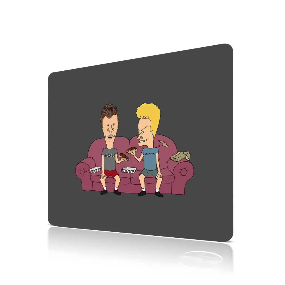 Beavis And Butt head Mouse Pad Gamer Large Size Office Desk Protector Mat 450x400X2MM Waterproof Desktop Mouse Pad