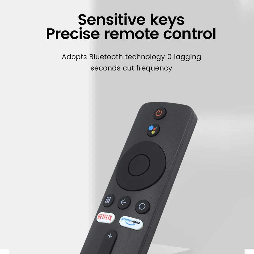 استبدال جهاز التحكم عن بعد المحمول بلوتوث التحكم عن بعد الصوتي ل Xiaomi MI Box S TV Stick MDZ-24-AA Google Voice Assistant