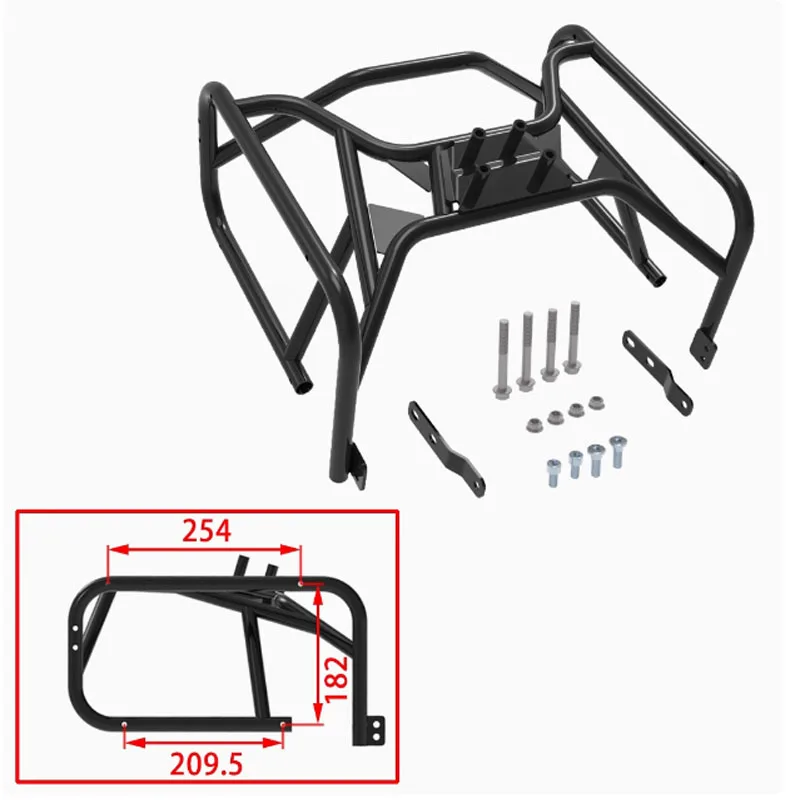 

Fit for Zontes R310 2019 Motorcycle Side Box Luggage Rack Side Pannier Bracket Luggage Saddlebag Support Bracket