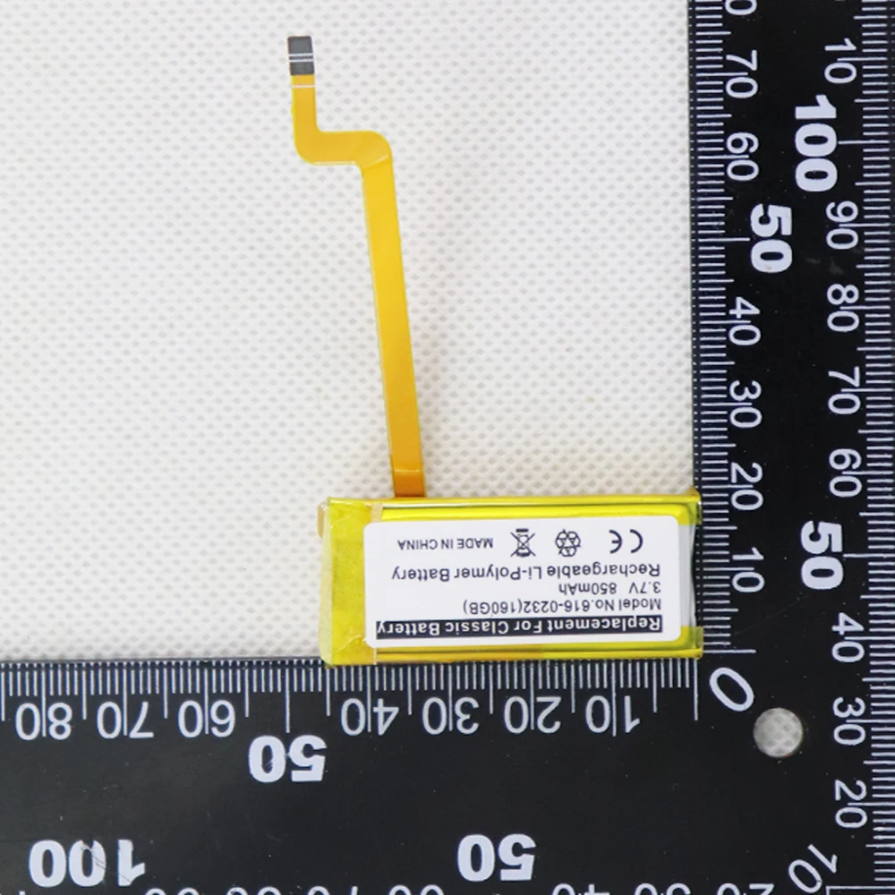 616-0232 Akku für iPod 5. Generation Video 60GB 80GB für 6. Generation Classic Thick 160GB 616-0232 Akku Video 5. Generation 30GB A1238 616-0229 – Detail 13