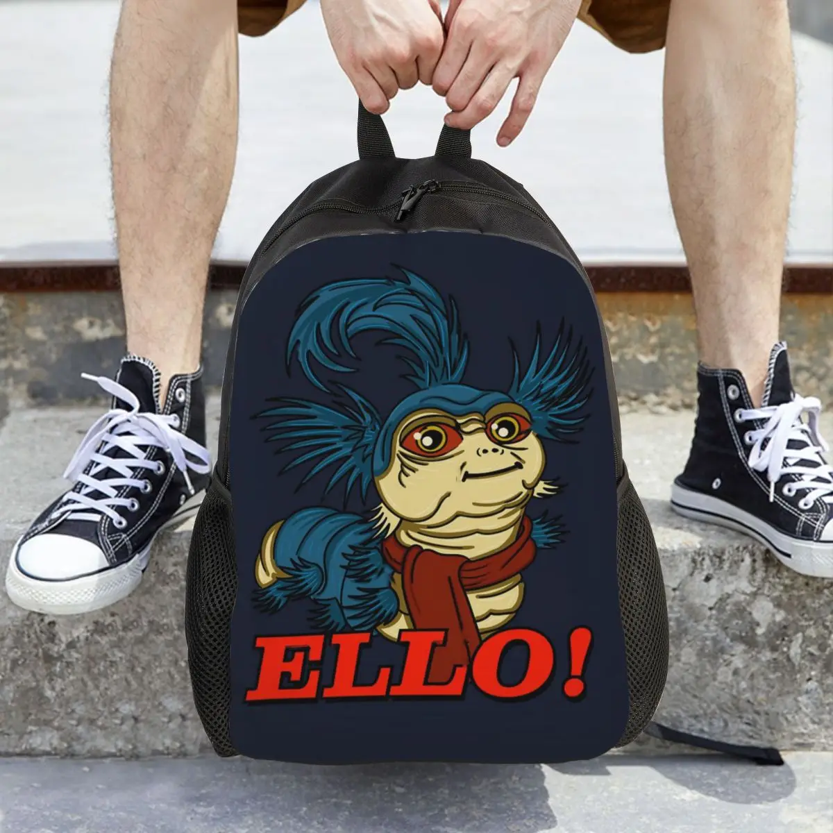 

Рюкзак Ello Worm, Лидер продаж, рюкзак большой емкости, детская сумка для книг, школьная сумка, сумки на плечо для мужчин и женщин