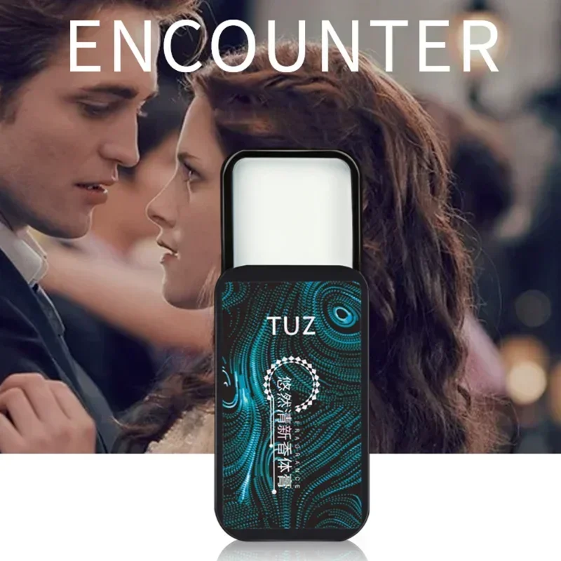 Bálsamo sólido portátil para homens e mulheres, desodorante de aroma duradouro, antitranspirante corporal, mini perfume sólido, presente de
