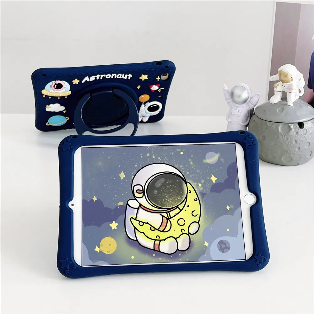 Cartoon Tablet Case For iPad A16 11th 10 10th 10.2 9th 8th 7th 9.7 6th 5th Generation iPad Air 1 2 3 4 5 Pro 11 Silicone Cover