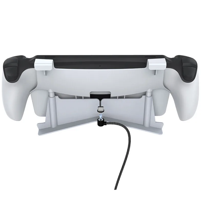 حامل حامل وحدة التحكم في الألعاب مع كابل شحن لملحقات Ps5 وحامل تخزين لقرص Playstation5 النحيف/الرقمي/القرص