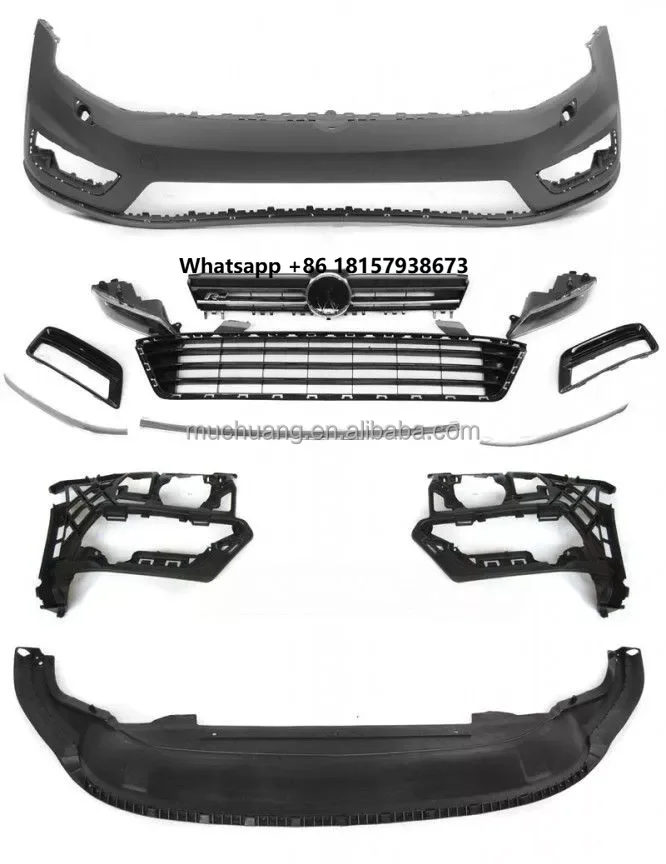 

High Quality Volksw-agen Golf 7 R-LINE Car Front Bumper Body Part Accessory