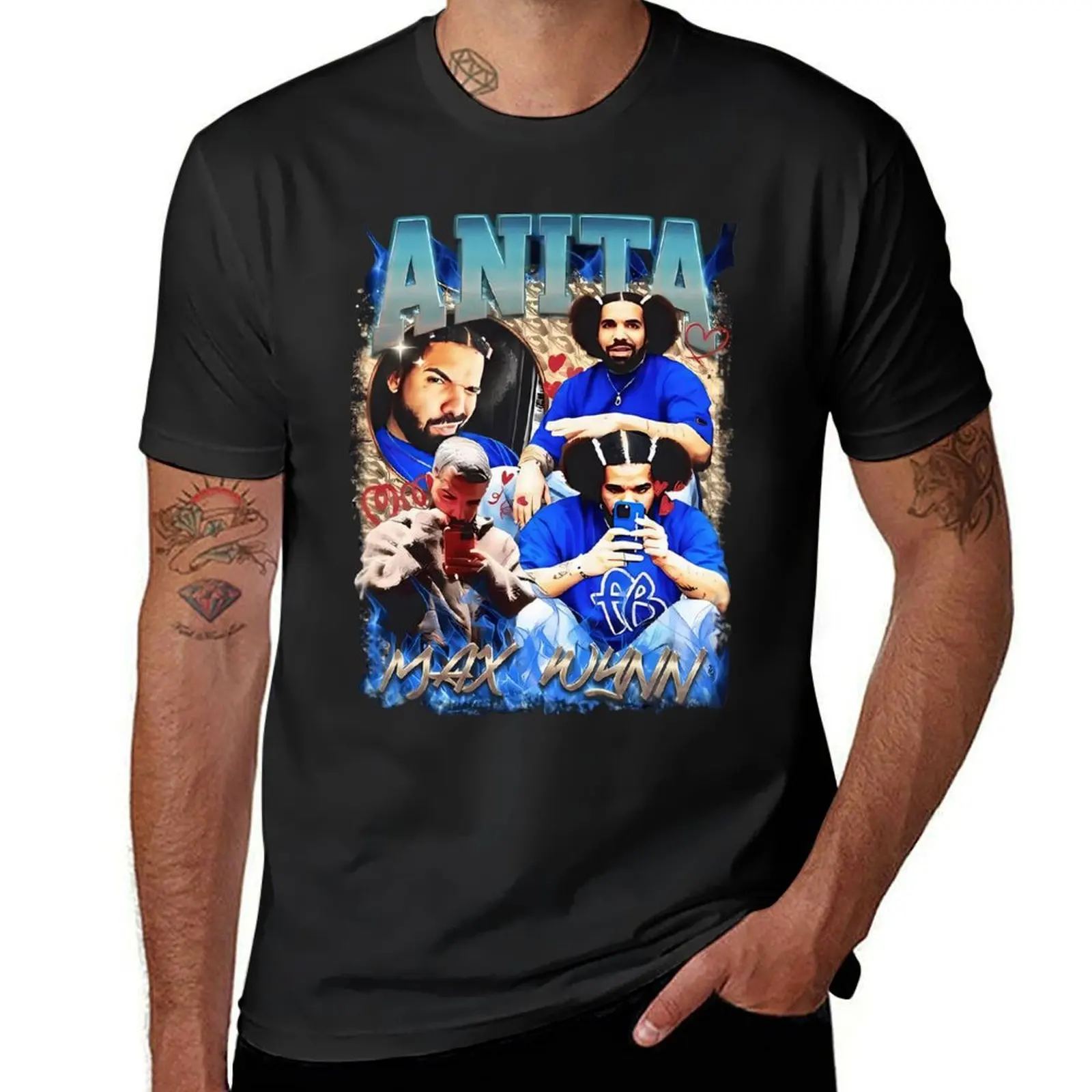 Anita Max Wynn Vintage 90s T-Shirt summer tops aesthetic clothes plus size tops shirts graphic tees t shirts for men