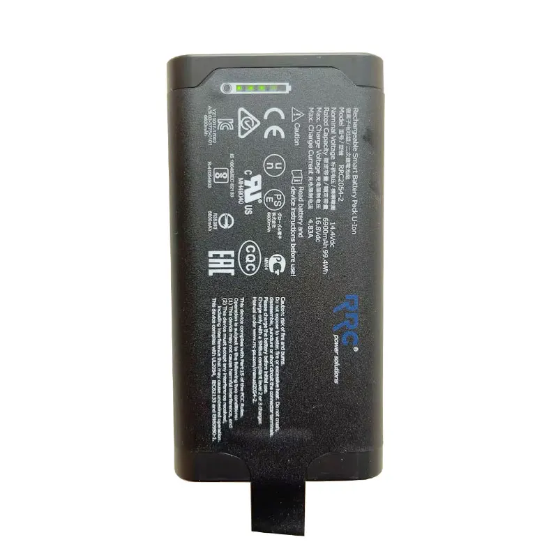 Battery Pack RRC2054-2 for AMETEK Ortec Micro Detective HX x-ray Detector For Resvent ventilator for Electric driven Ventilator