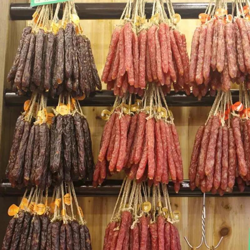 Máquina llenadora de salchichas al vacío eléctrica de acero inoxidable, equipo hidráulico de salchichas altamente automatizado