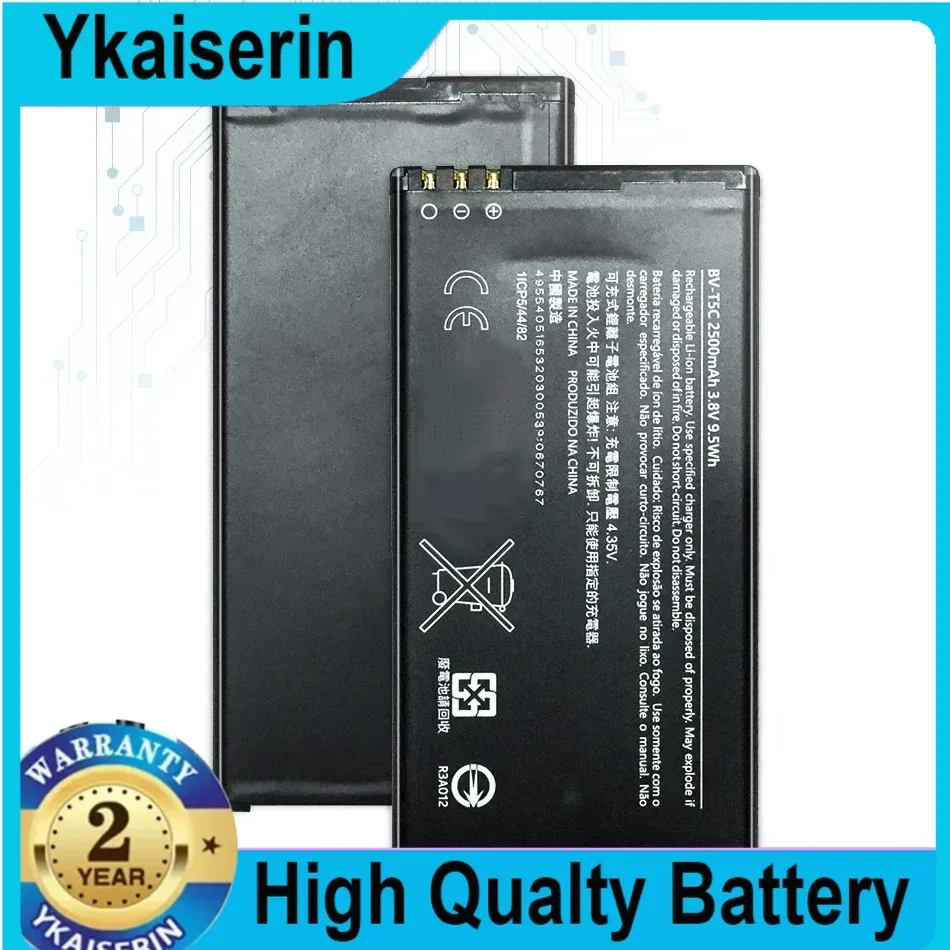 Replacement Battery BV-T5C BVT5C Battery for Nokia Microsoft Lumia 640 Lumia640 NK RM 1113 1073 Dual 1077 Mobile Phone Batteria