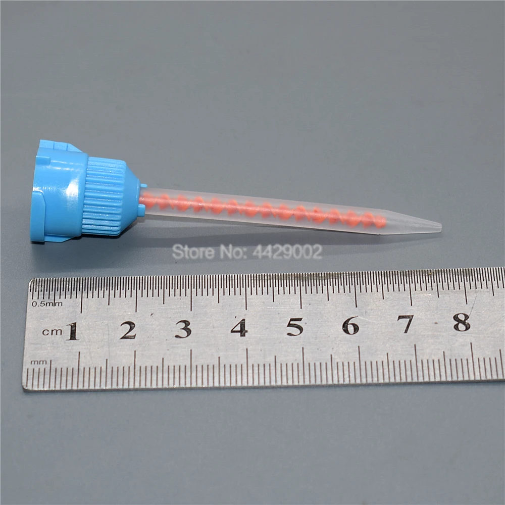 2500 Stück 10:1 Statische Mischdüsen für Klebstoffe, Epoxidharz-Mischdüsen für 50ml 10:1 AB-Klebstoffe – Detail 4