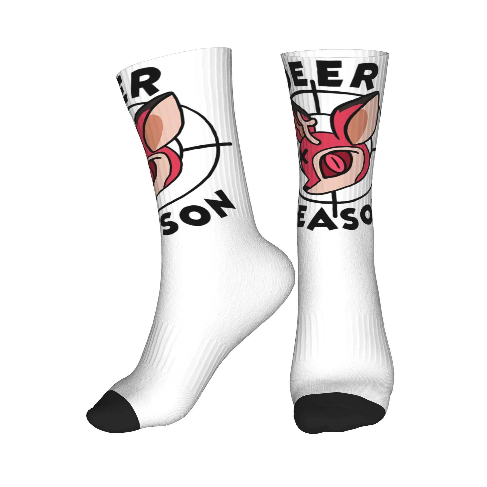 

Носки All Seasons Alastor Deer Season Sport средней длины, высококачественные носки-круизеры, забавные носки для мужчин и женщин