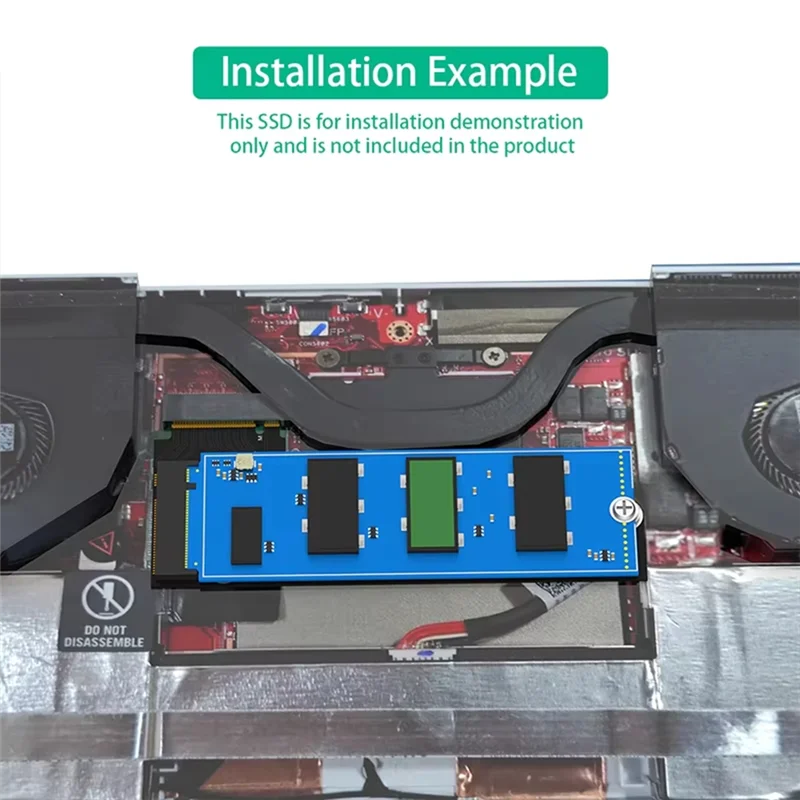 

A13E-For Rog Ally Accessories PCIE4.0 90 Degree M. 2 SSD Memory Card Adapter Handheld Transfer Board Riser